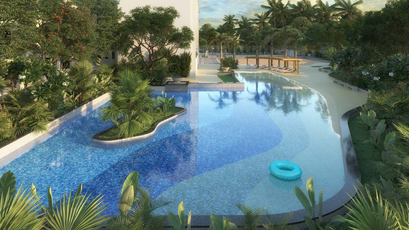 SOBHA Atlantis beach pool