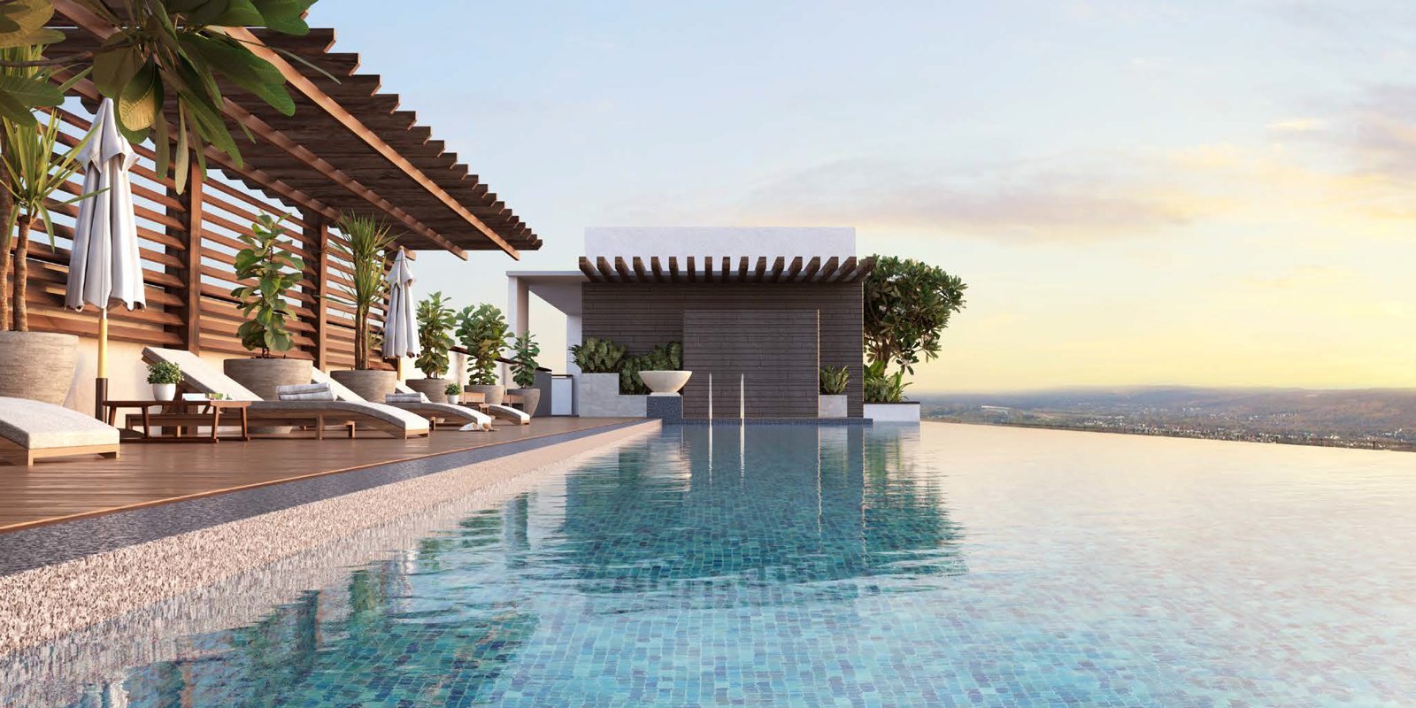 SOBHA Atlantis infinity pool