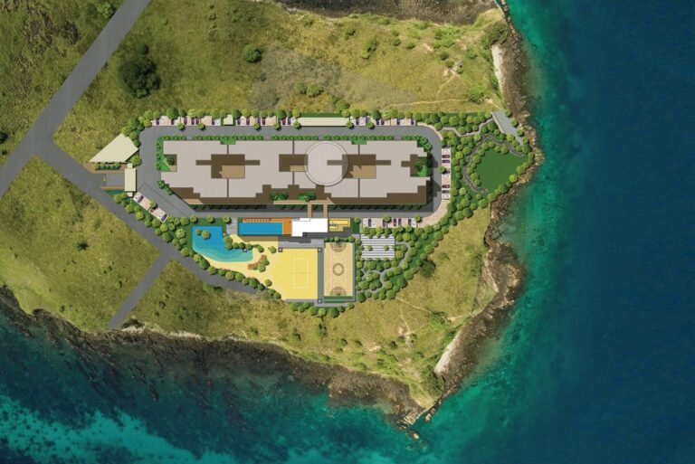 SOBHA Atlantis Silversand Island aerial view