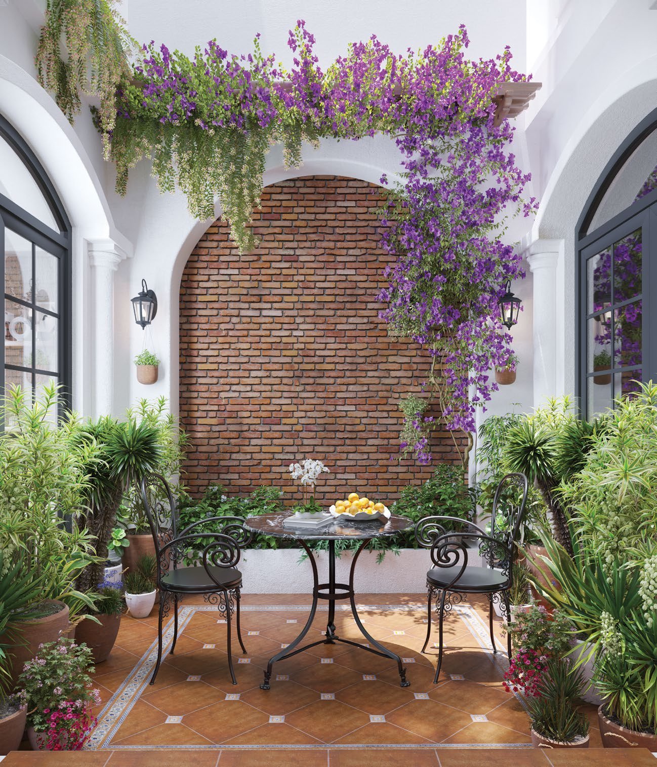 SOBHA Galera open-to-sky courtyard