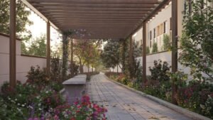 SOBHA Galera pergolas and leisure trail