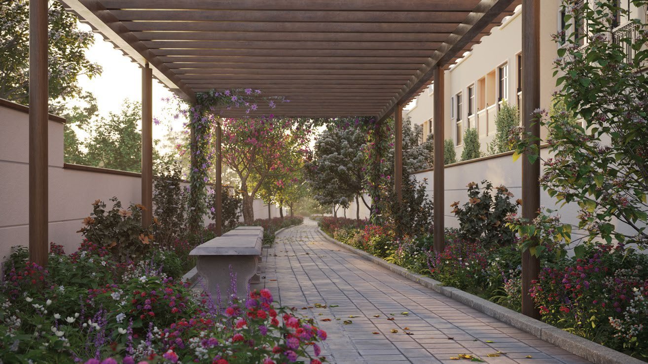SOBHA Galera pergolas and leisure trail