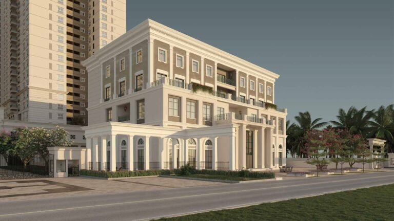 SOBHA Metropolis Thrissur neoclassical clubhouse and tower