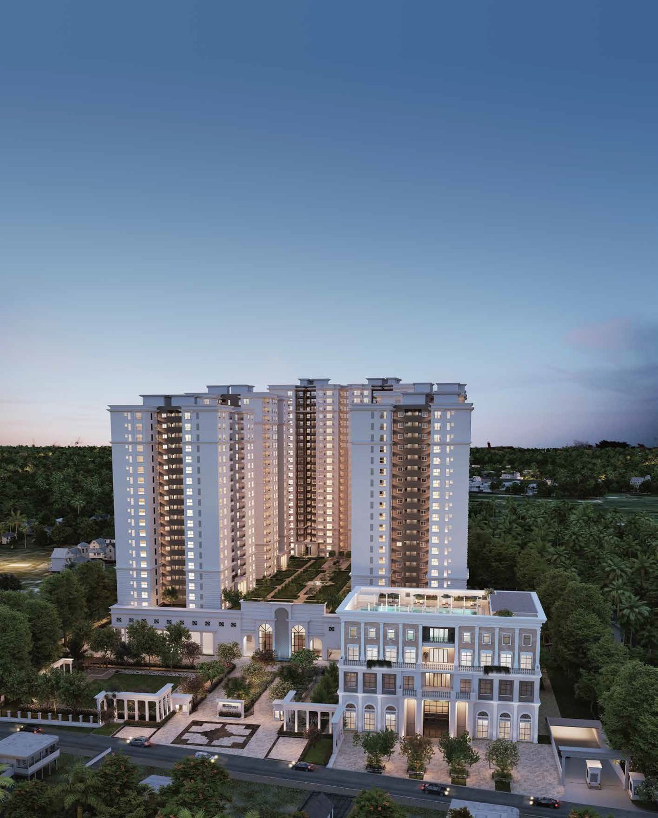 SOBHA Metropolis tower elevation