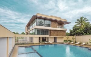 SOBHA Silver Estate clubhouse and swimming pool