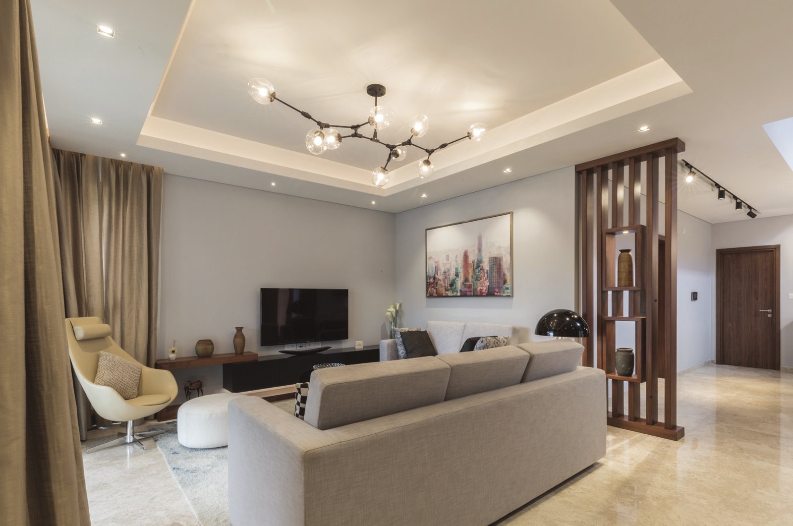 SOBHA Silver Estate villa living room