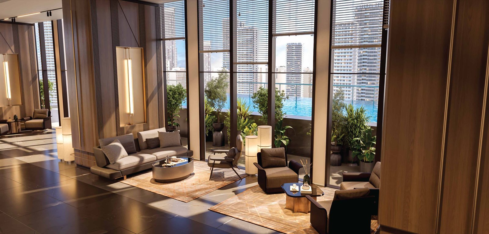 SOBHA Strada business lounge
