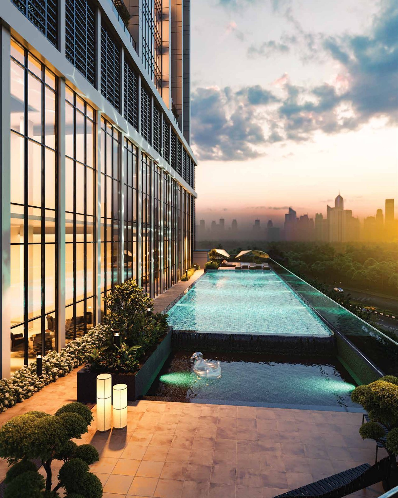 SOBHA Strada lap pool