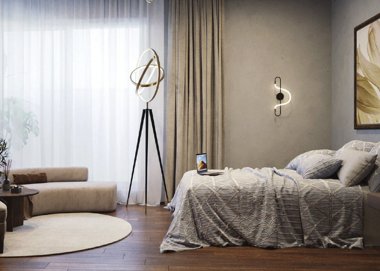 SOBHA Waterfront bedroom