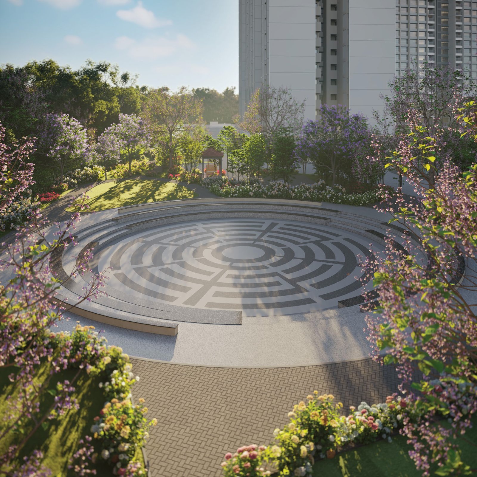 SOBHA Woods amphitheatre