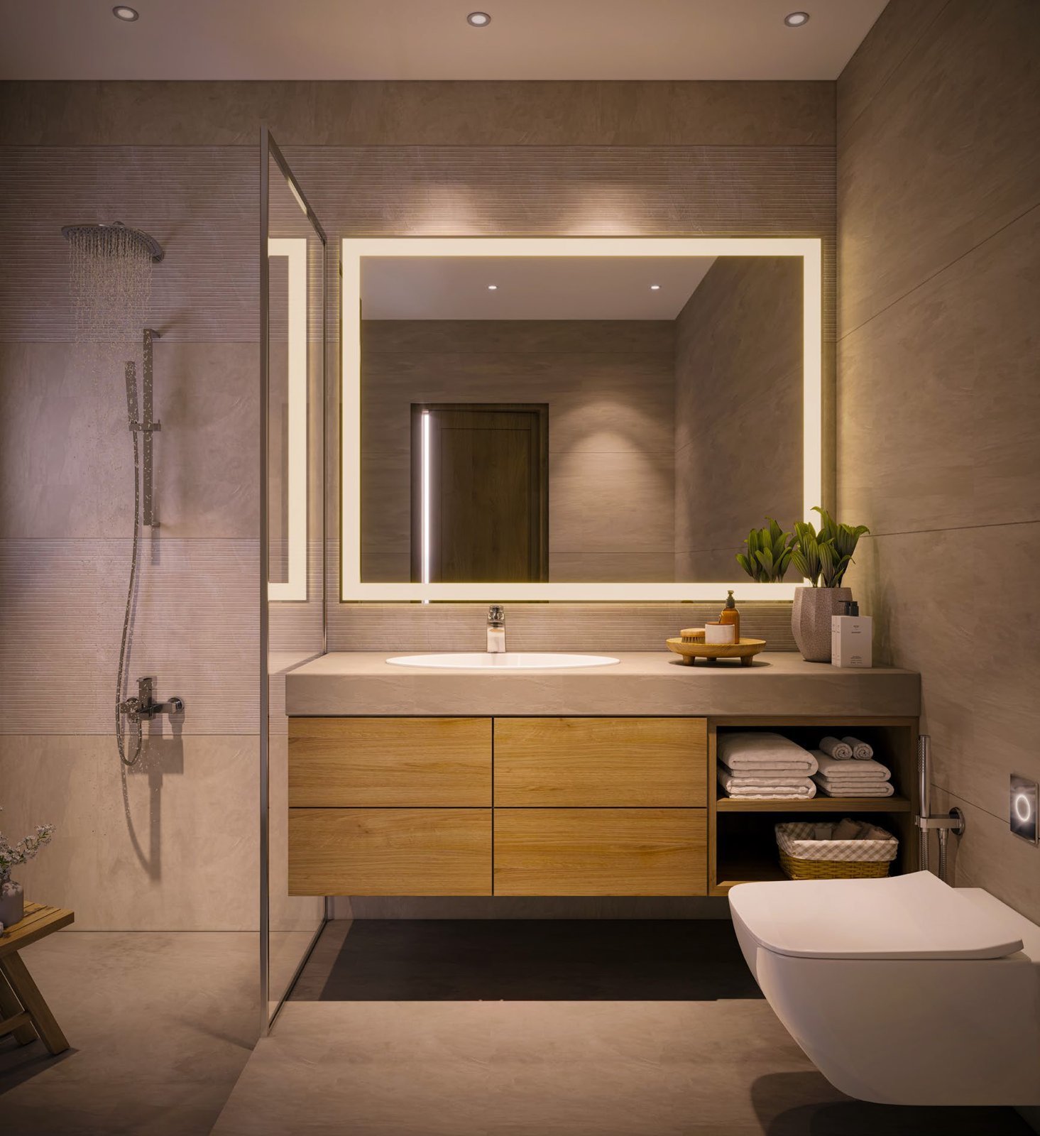 SOBHA Woods bathroom