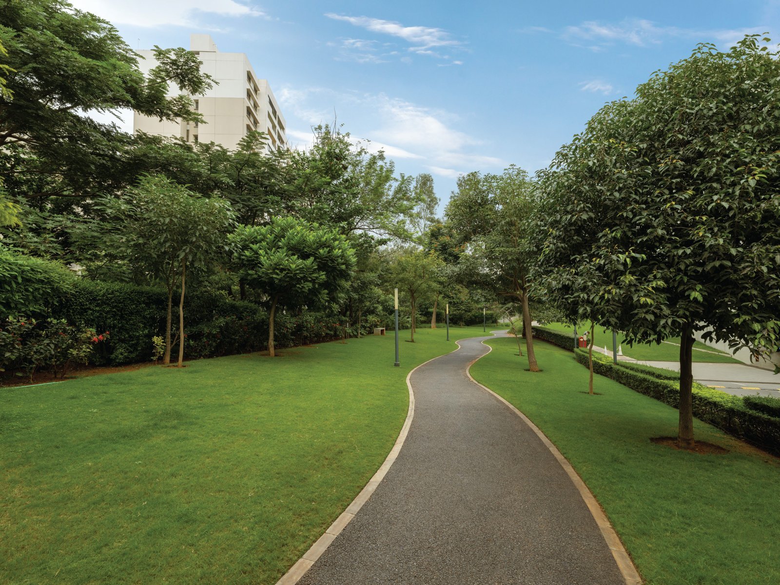SOBHA Woods jogging path