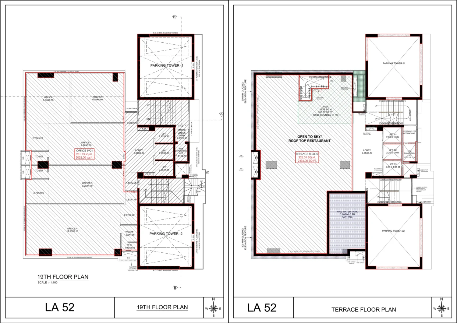 19th Floor + Terrace – premium office & terrace lounge