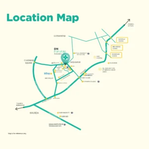 DN Fairytale Extension Madanpur Bhubaneswar: location map