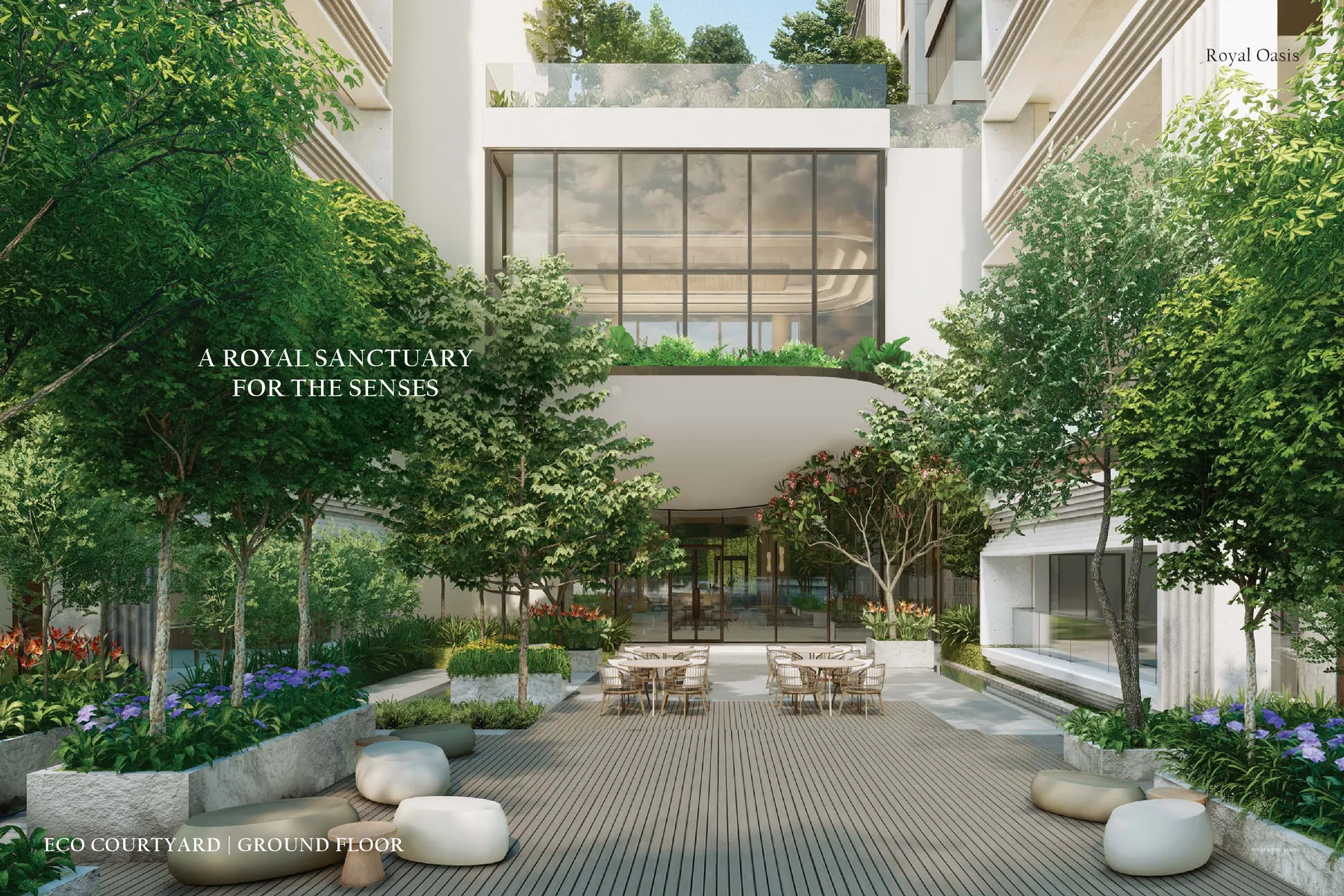 DN Kingsland Saheed Nagar Bhubaneswar: eco courtyard