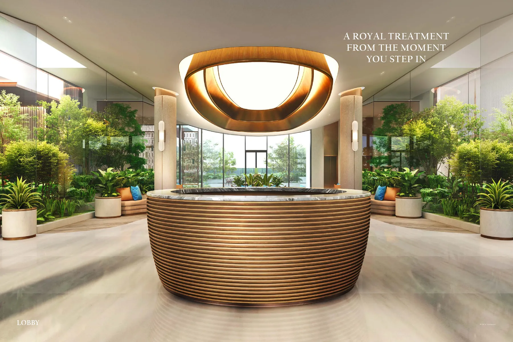 DN Kingsland Saheed Nagar Bhubaneswar: entrance lobby