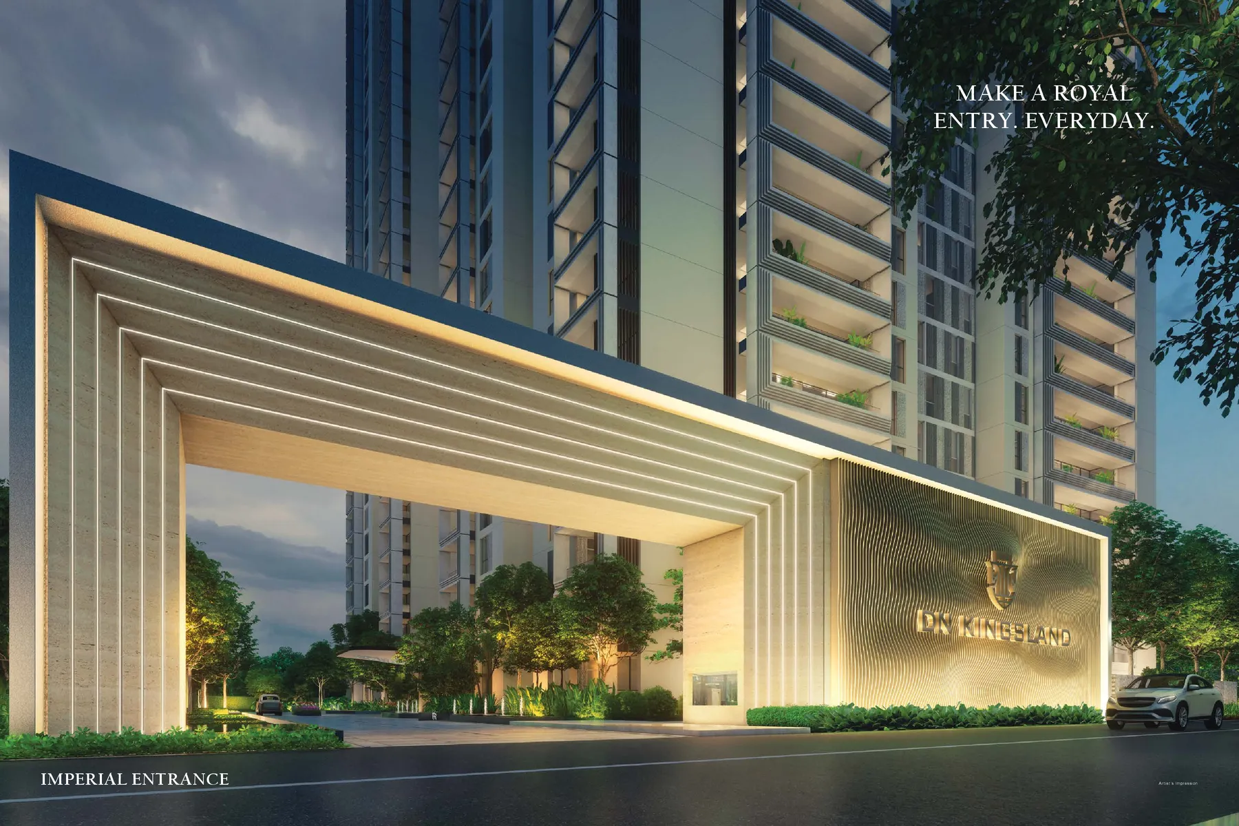 DN Kingsland Saheed Nagar Bhubaneswar: imperial entrance
