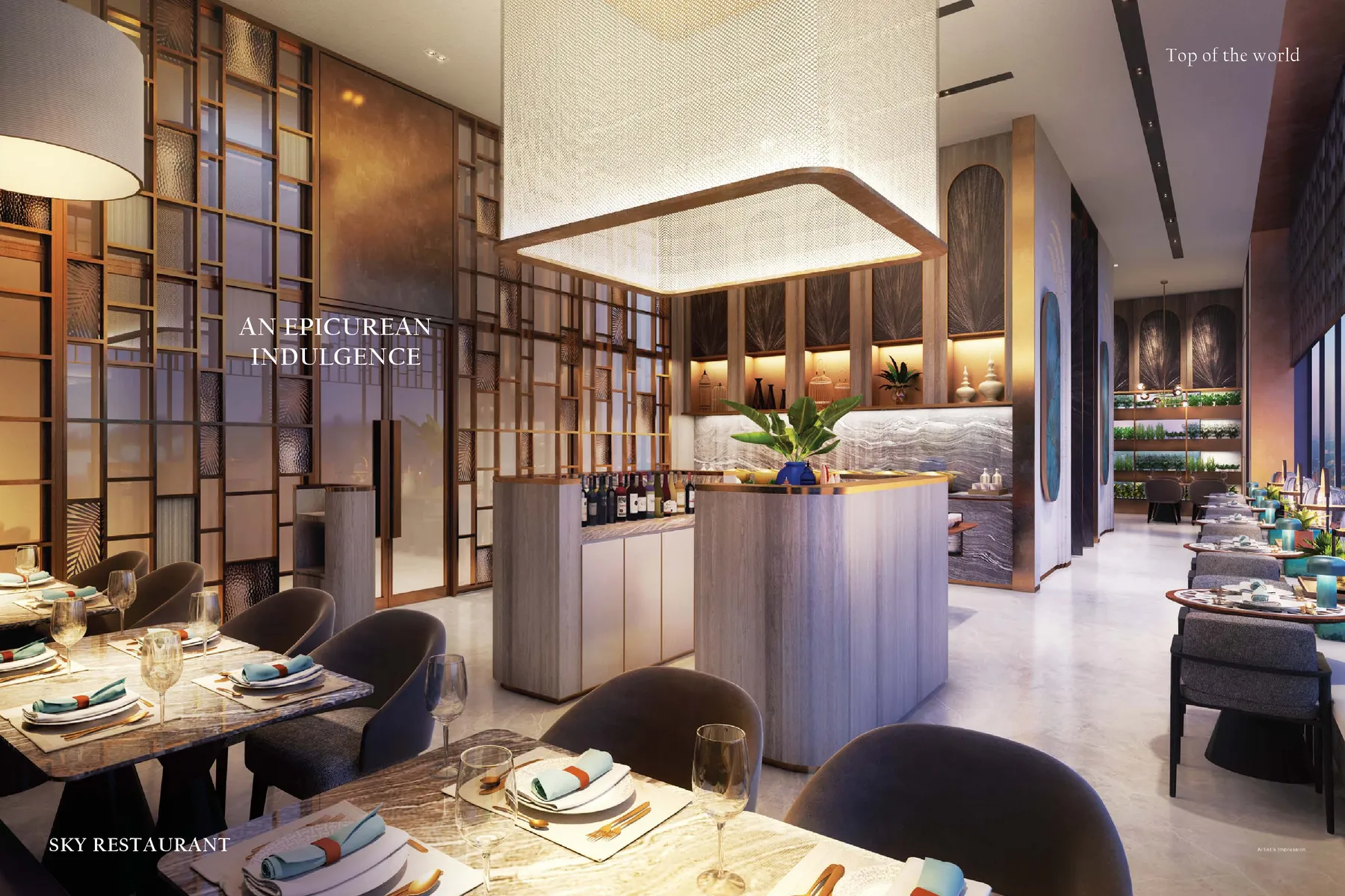 DN Kingsland Saheed Nagar Bhubaneswar: sky restaurant