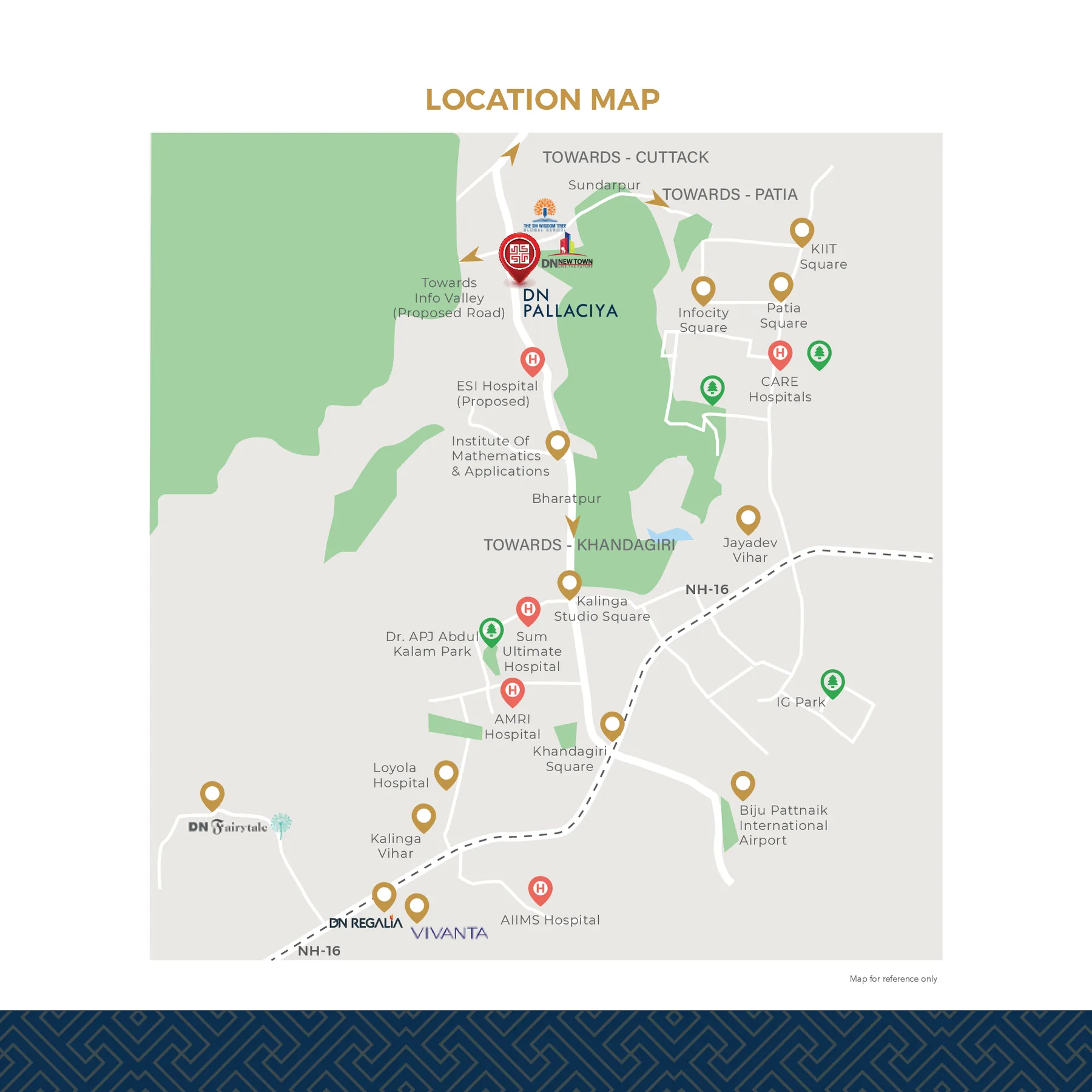 DN Pallaciya Sundarpur Bhubaneswar: location map
