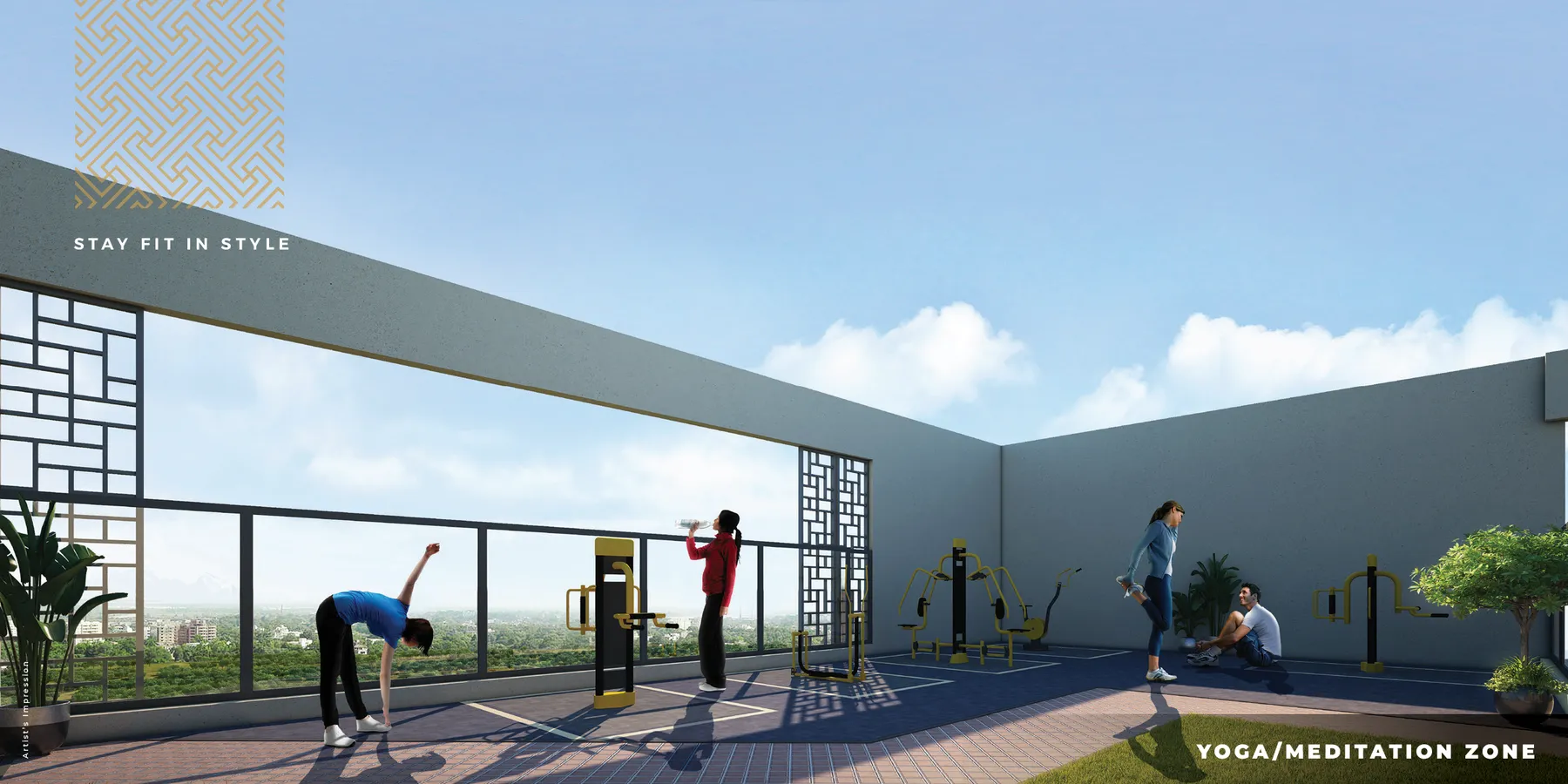 DN Pallaciya Sundarpur Bhubaneswar: yoga meditation zone