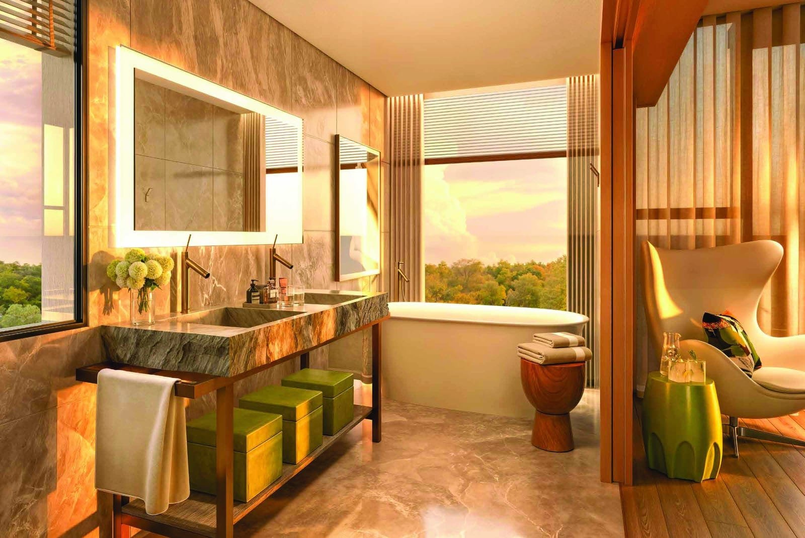 DN YOO Odisha master bathroom