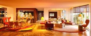 DN YOO Odisha 3 BHK living and dining room