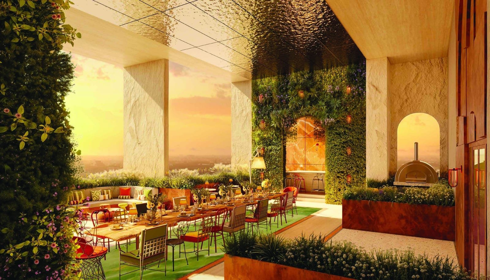 DN YOO Odisha sky garden lounge