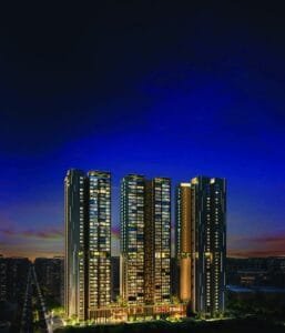 DN YOO Odisha three towers at night, Gajapati Nagar Bhubaneswar