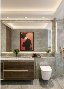 Hiranandani Empress Hill master toilet – artist's impression