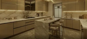 Hiranandani Rockside kitchen – artist's impression