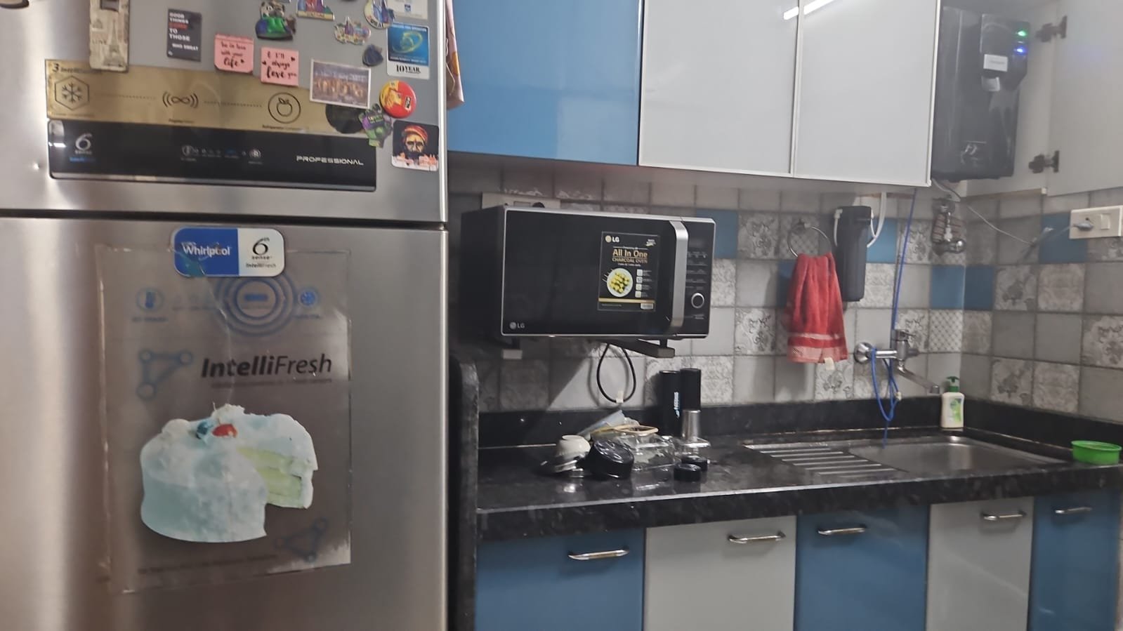 Kitchen with storage, Sai Mannat Kharghar 3 BHK