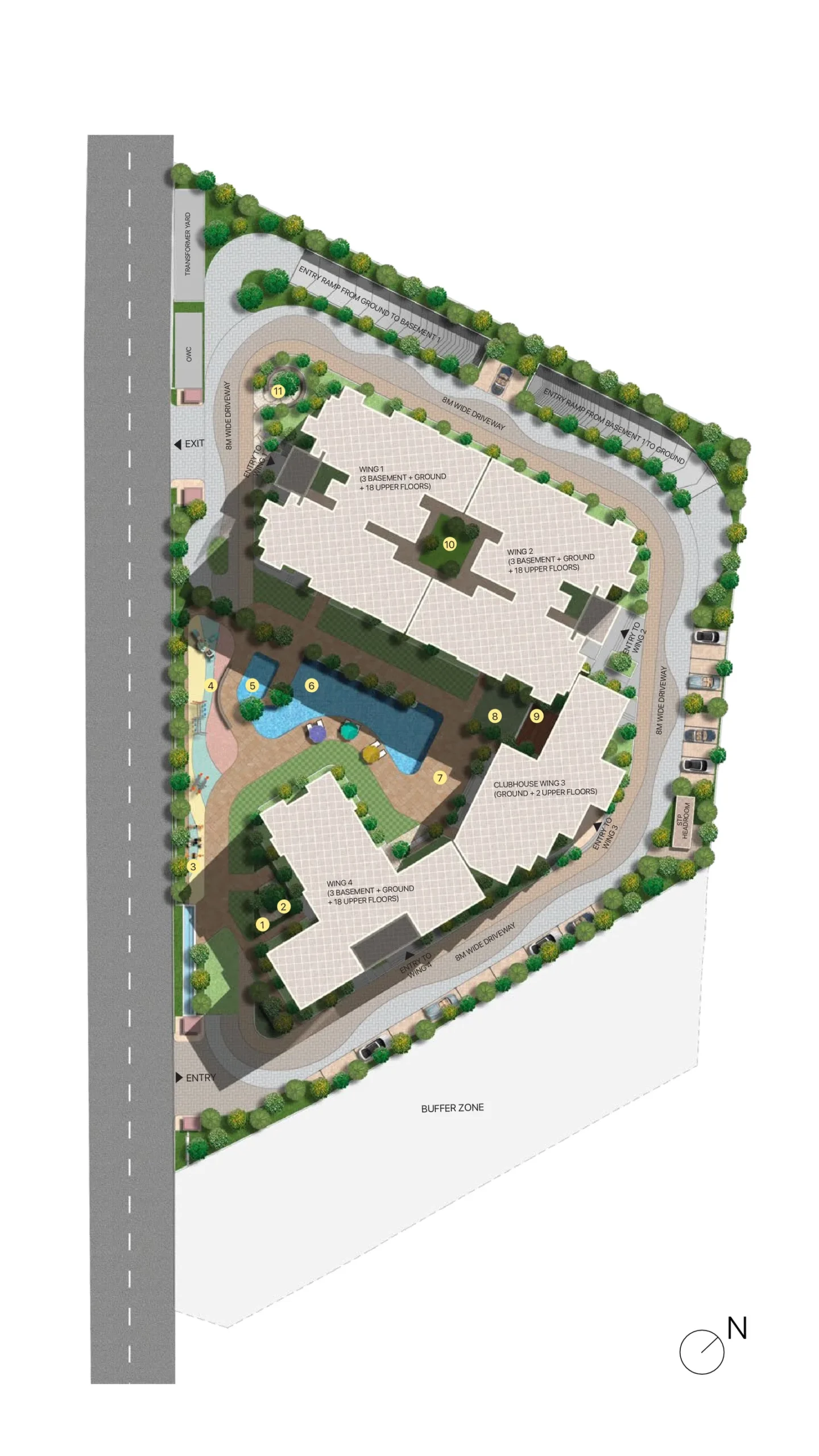 SOBHA Altair Sarjapur Road: 3 & 4 Bed Residences in Hadosiddapura — floor plan preview