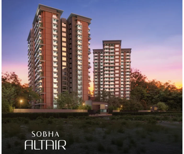 SOBHA Altair Sarjapur Road: towers dusk