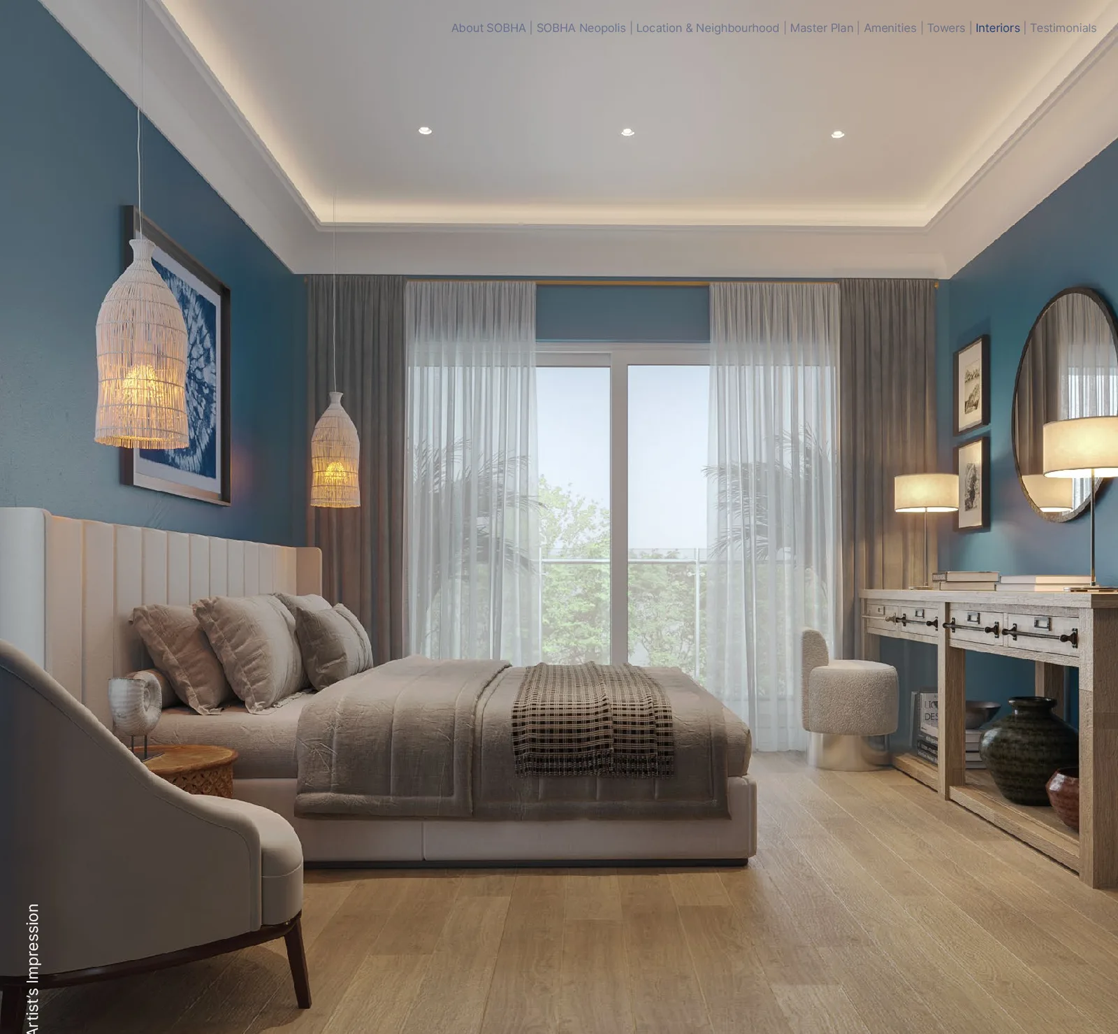 SOBHA Neopolis Panathur: bedroom