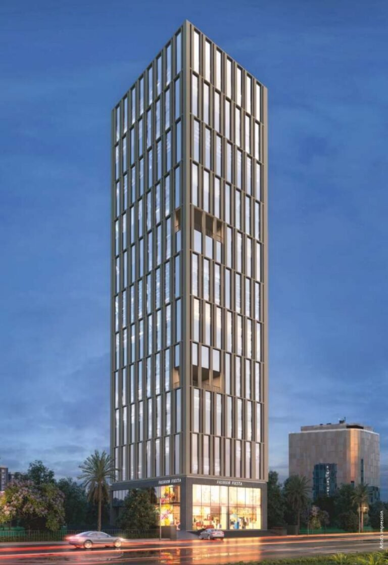 99 Rajgir Kandivali West commercial tower elevation