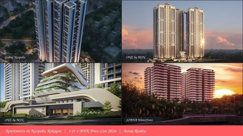 Apartments in Neopolis Kokapet