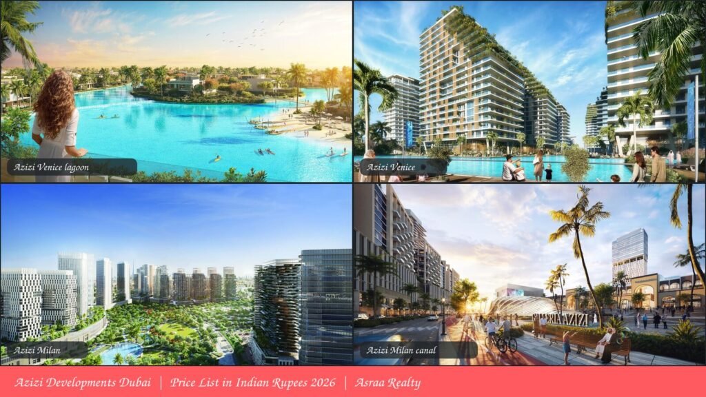 Azizi Developments Dubai price list