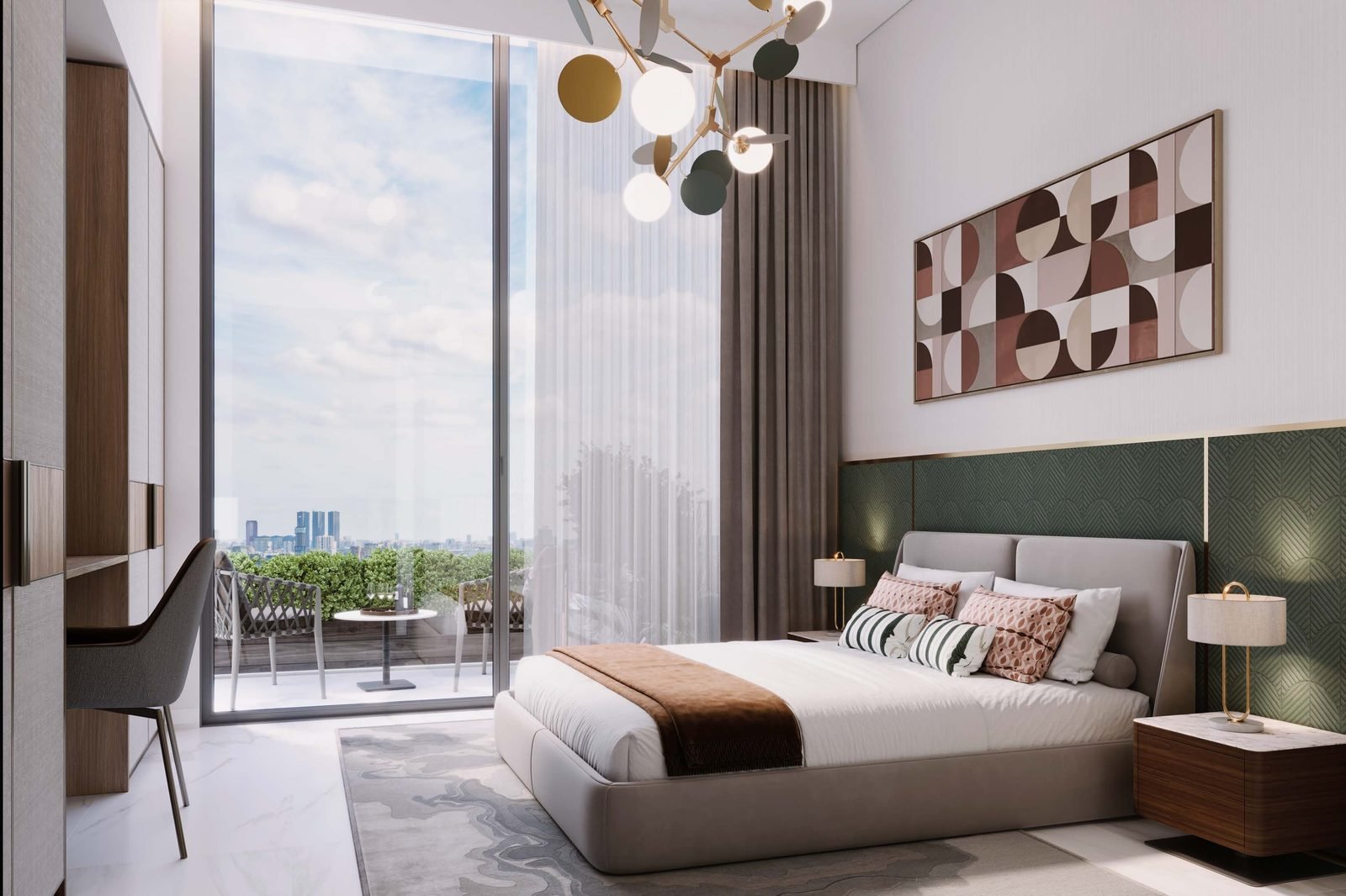 Azizi Milan bedroom