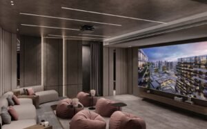 Azizi Milan cinema room