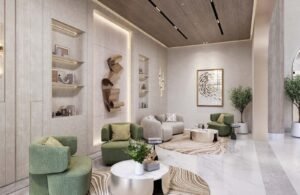 Azizi Milan lobby lounge