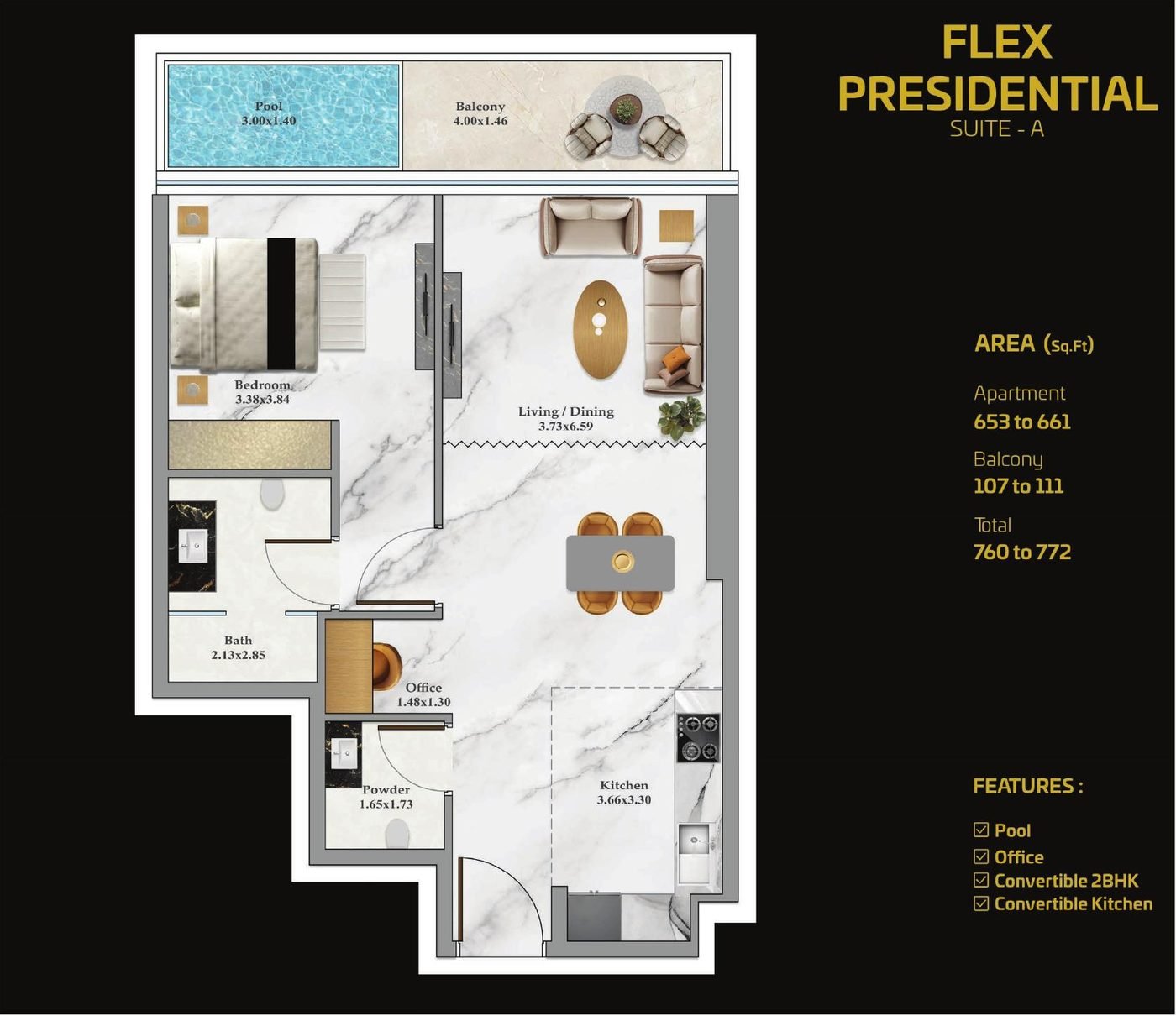 Flex Presidential Suite