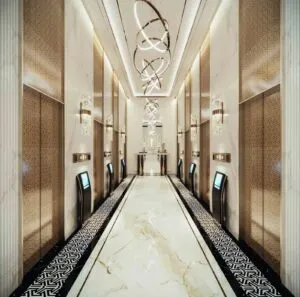 Bayz 102 by Danube lift lobby