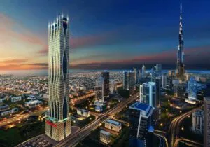 Bayz 102 by Danube and the Downtown skyline