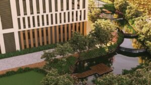 SOBHA Bellevue Kozhikode courtyard garden
