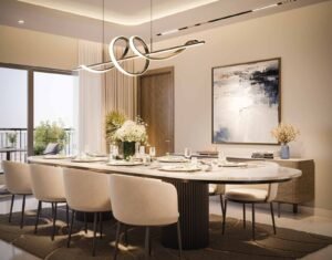 SOBHA Bellevue Kozhikode dining area