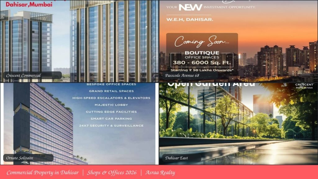 Commercial property in Dahisar