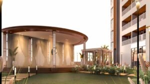 DGS Sheetal Sangam Goregaon East, banquet hall (artist's impression)