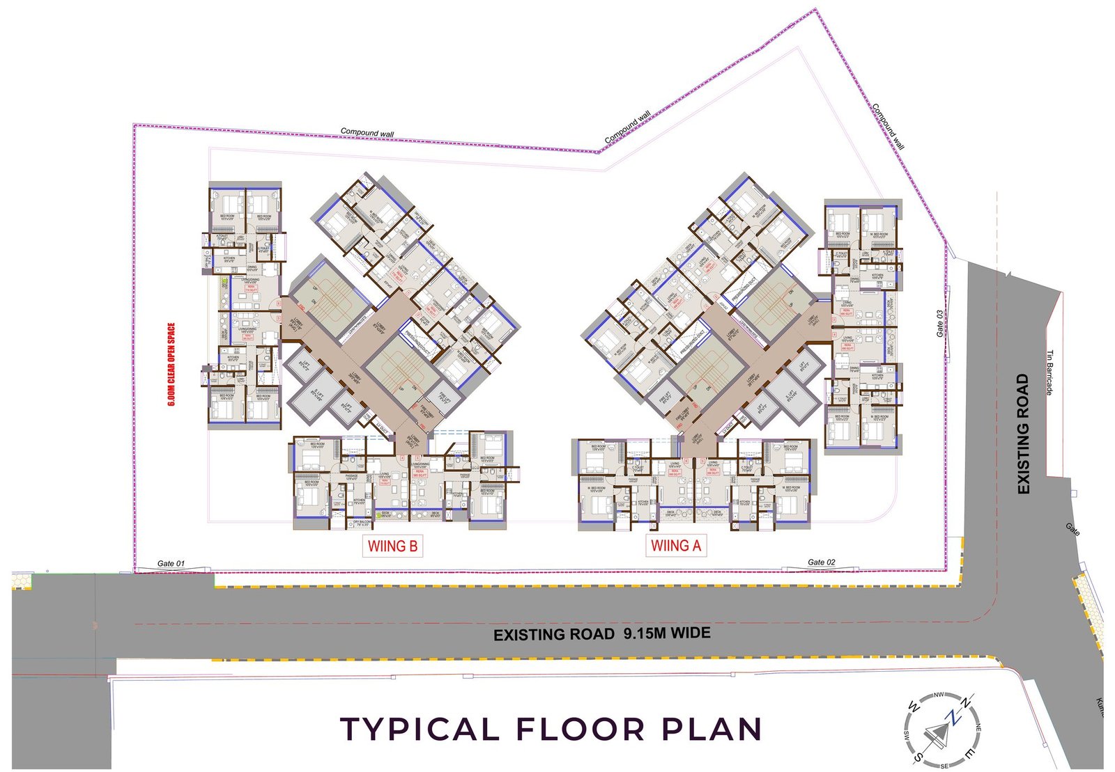 DGS Sheetal Sangam, Goregaon East: 2 BHK with Deck from ₹1.78 Cr — floor plan preview