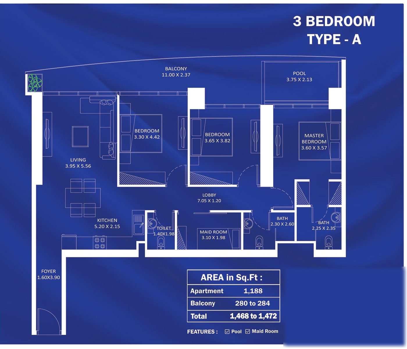 3 Bedroom