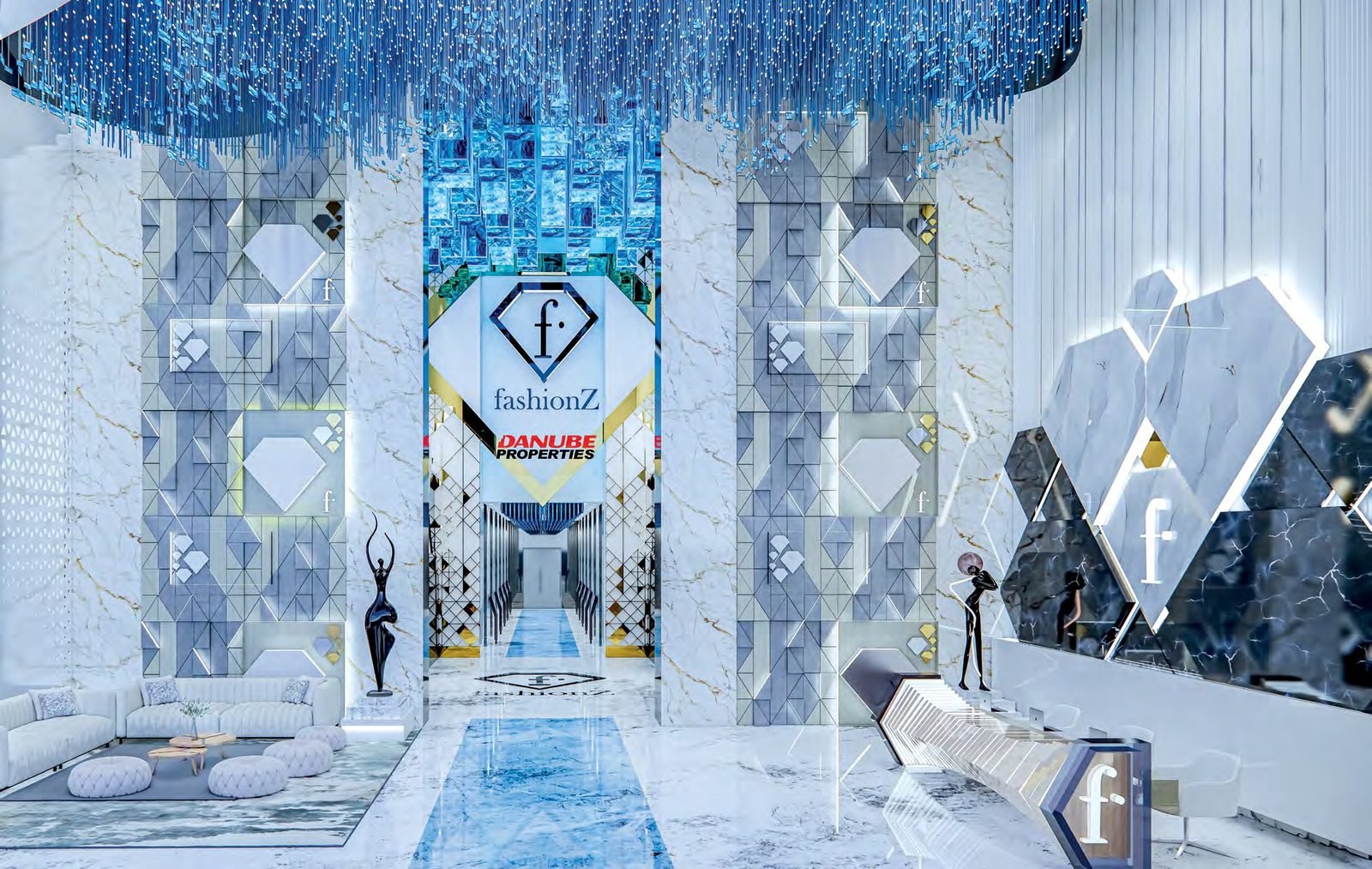 Fashionz by Danube FashionTV-themed lobby